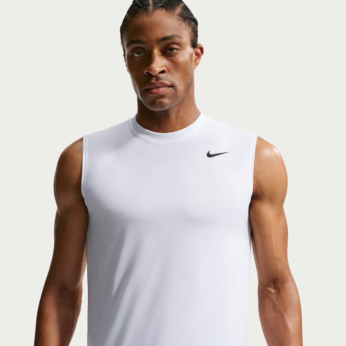 White Sleeveless/Tank Graphic Tees. Nike.com